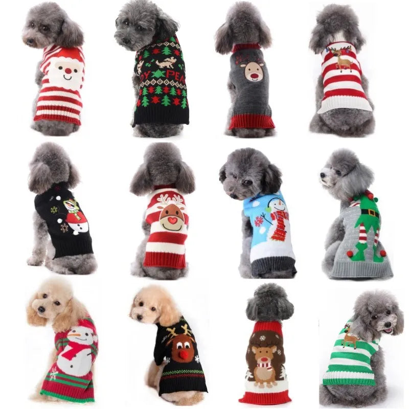 Christmas Knitted Wear Pet Special