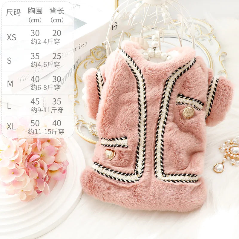 Princess Luxury Dog/Cat Clothes Autumn Winter