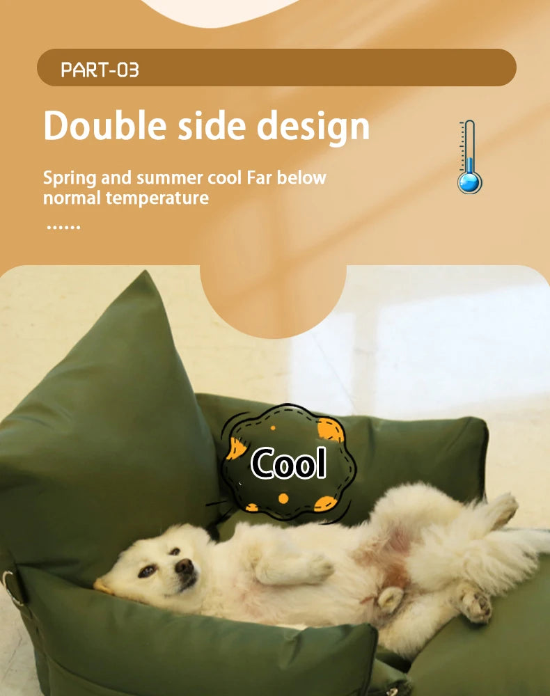 Waterproof Dog Car Sofa Bedding Travel Mattress for Pets