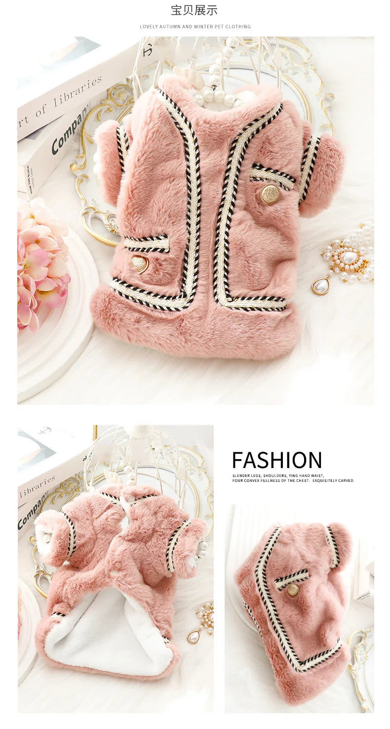 Princess Luxury Dog/Cat Clothes Autumn Winter