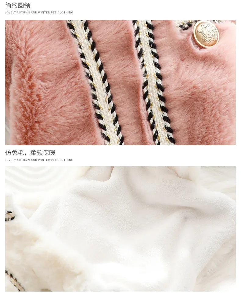 Princess Luxury Dog/Cat Clothes Autumn Winter