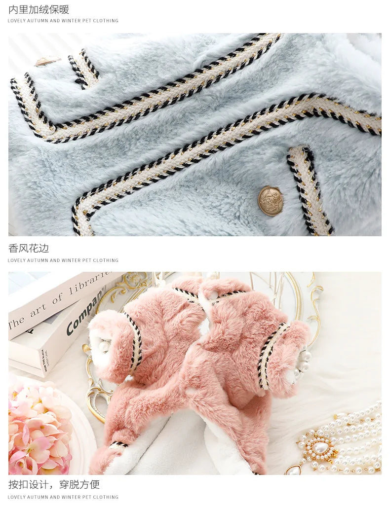 Princess Luxury Dog/Cat Clothes Autumn Winter