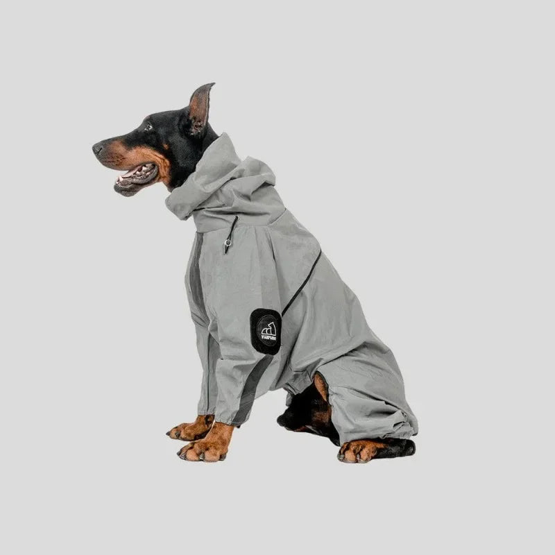 Reflective Pet Dog Waterproof Raincoat Dog Outdoor Clothes