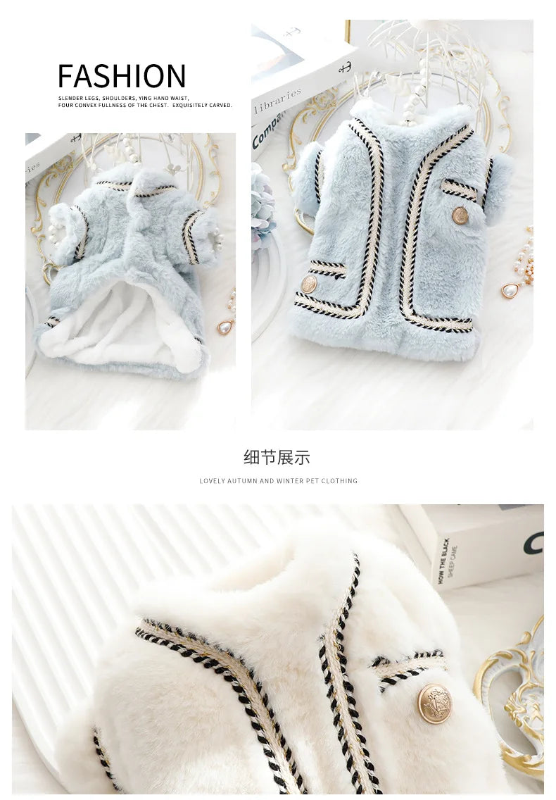 Princess Luxury Dog/Cat Clothes Autumn Winter