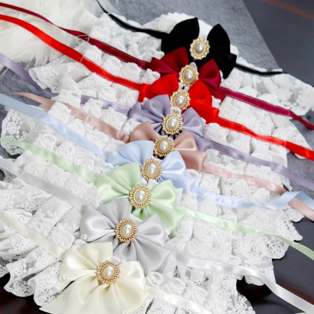 Pet Lace Bib Collar Round Neck Scarf