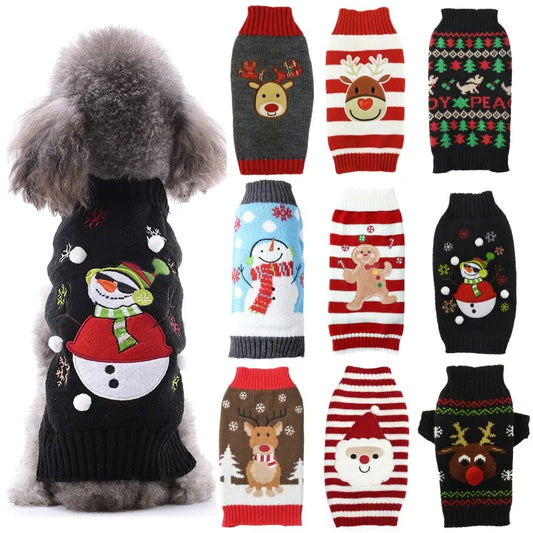 Christmas Knitted Wear Pet Special