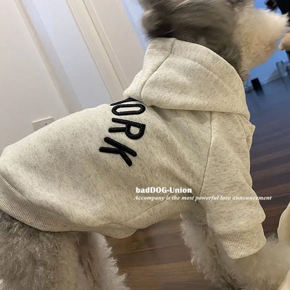 Print Spring Autumn Dogs Hoodie